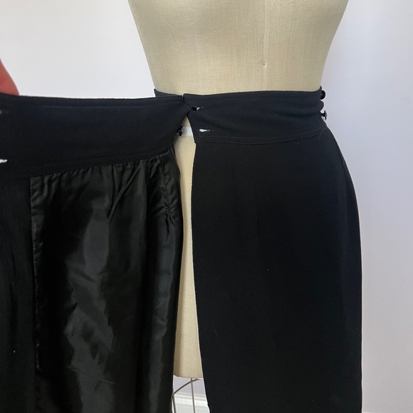 Fendi 365 by Contir for Neiman Marcus Wool Wrap Skirt - Picture 8 of 10